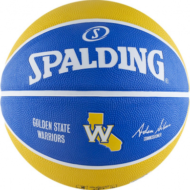 Мяч баскетбольный SPALDING Golden State Warriors 83-515z размер 7
